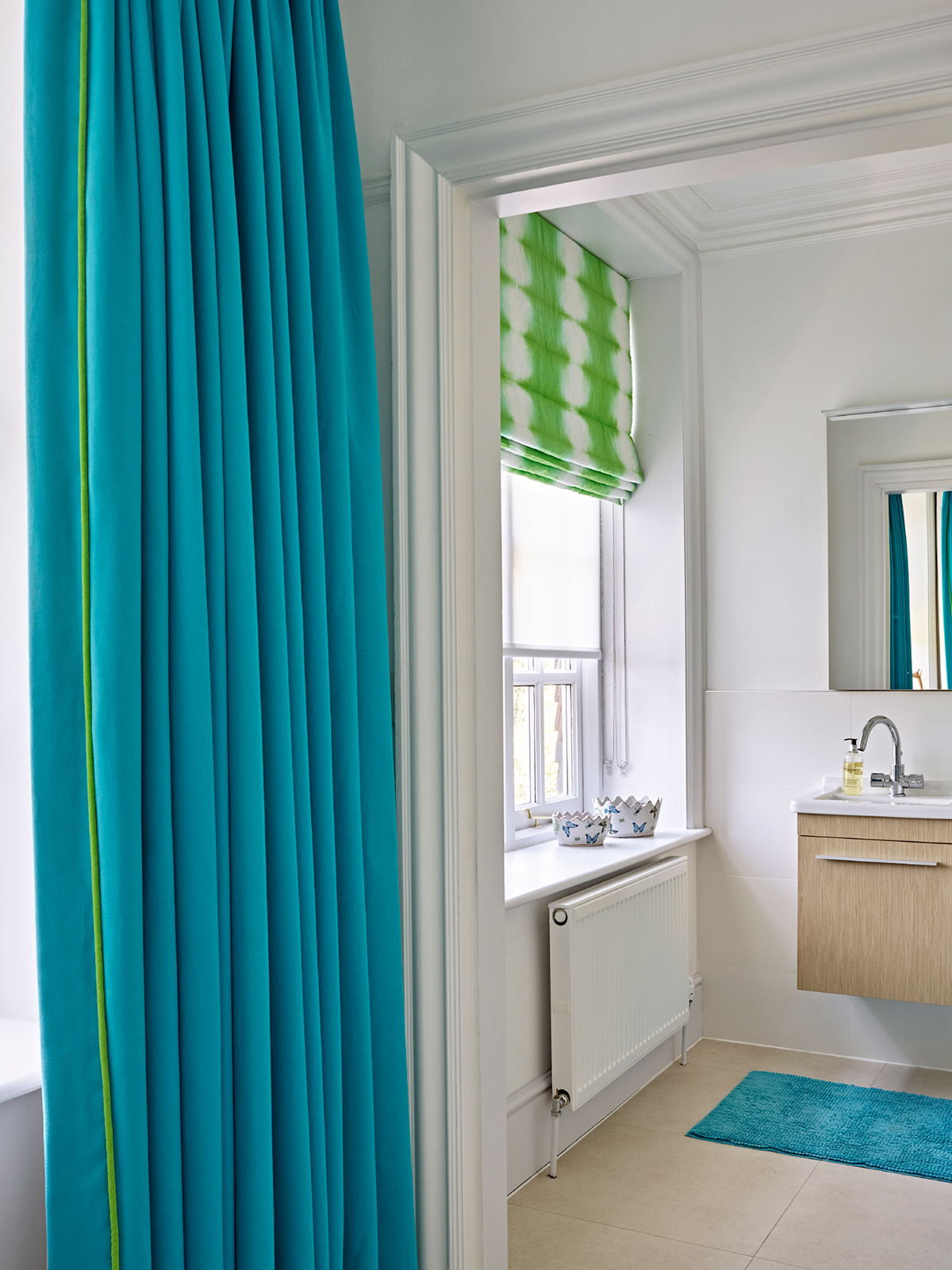 Roman blinds Sue Whimster